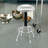 Adjustable Height Stainless Steel Swivel Stool