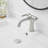 Single-Hole 2-handle Bathroom Faucet with Drain Assembly-94339879