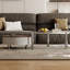 Ensemble de tables basses de style minimaliste