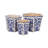 Bethony Decorative Stoneware Ceramic Planter Set with Intricate Detailing Durable Handmade Design Accent Containers for Indoor Outdoor Display Versatile Home Decor Plant Holders Set of 3-1030362182