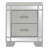 Elegant Silver Champagne Accent Table