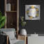 «We Wish You a Merry Christmas Birch Wreath» par Cindy Jacobs, art mural en métal-381179640