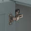 Meuble-lavabo simple 42,5 po avec plateau en marbre de culture-691546012