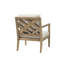 Chaise rembourrée - Bois massif, gris récupéré, tissu, rembourrage en mousse, dossier à lattes, poids du colis de 44 lb avec revêtement en bois, coussins, ouvert, amovible, largeur 30,67 po