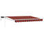 VidaXL Polyester Cover Retractable Patio Awning-130063335-130063336-130063339