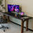 Black + Light walnut Rectangular Solid Wood  desk-744118839