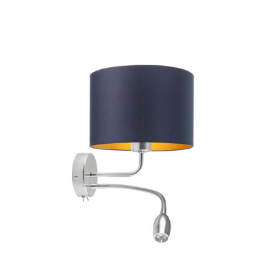 Sullins Steel LED Armed Sconce