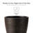 Polyethylene Newport Garden Planter, (2 Pack)-649472903