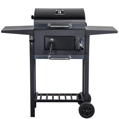 George Foreman GFCSBBQL Large Charcoal Barbecue - Black