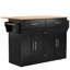 Wood Kitchen Island-126649101