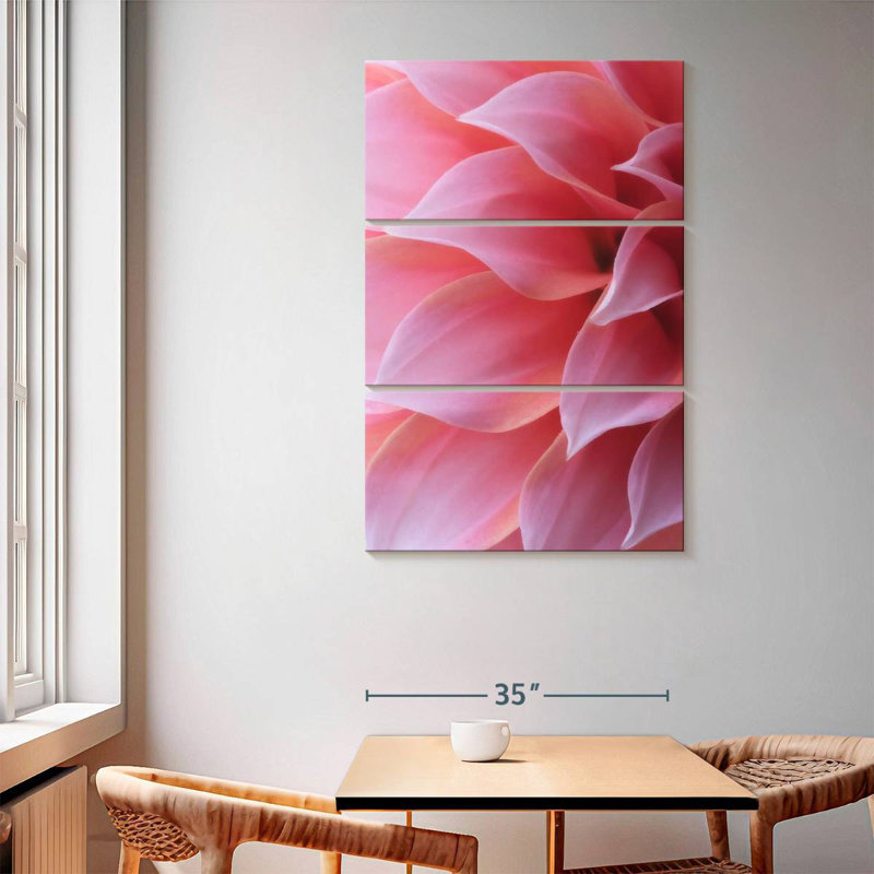 Harnek - pétales de rose pastel, H 65 po x l 42 po