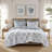 3-Piece King/Cal King Quilt Mini Set,Blue