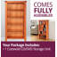 Vineland 131cm H x 70cm W Standard Bookcase