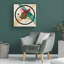 «Besfort Wassily Kandinsky Circles In A Circle On Canvas» par Vintage Apple Collection, reproduction-1237032205