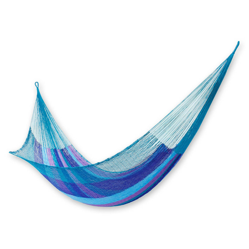 Hamac double Rochefort Classic, Bleu et lilas