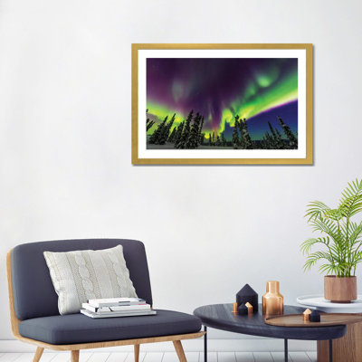 Aurore boréale, aurores boréales, près de Fairbanks, Alaska III par Stuart Westmorland - impression d'art graphique