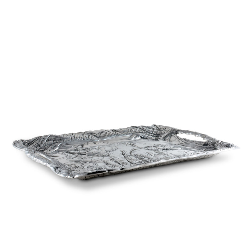 Elephant Metal Decorative Tray