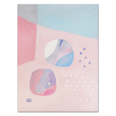 Abstraction - Wrapped Canvas Painting