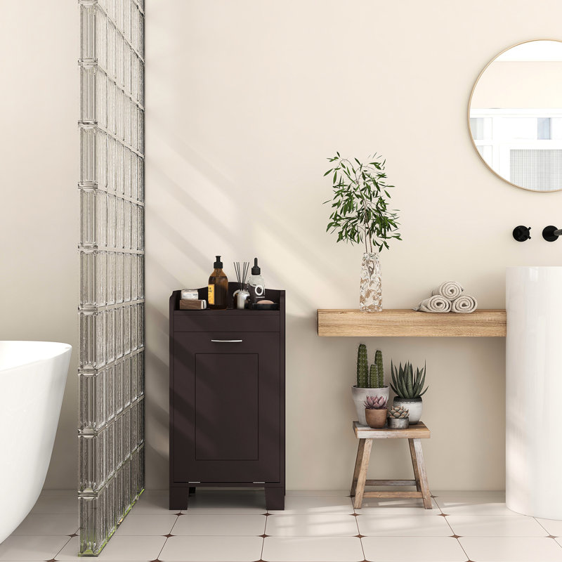 Armoire de rangement de 31 po pour salle de bain, panier inclinable, optimisation de l'utilisation de l'espace