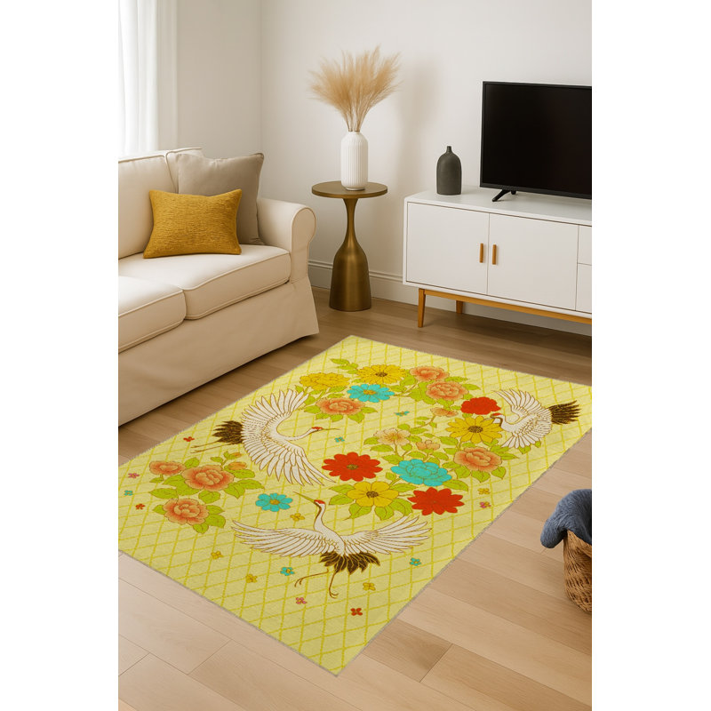Tapis beige tissé traditionnel Mosso, 2'6" x 4'11"