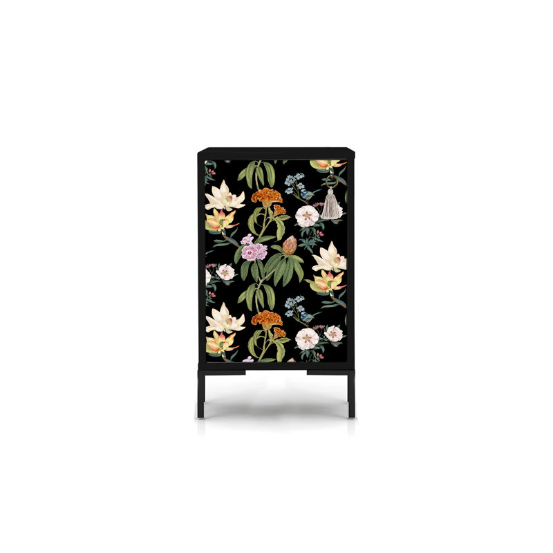 Carmela 40cm W Solid Wood Bedside Table