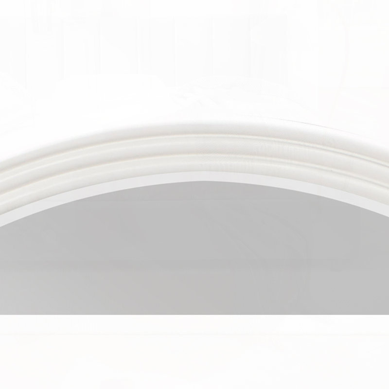 Miroir rond gris