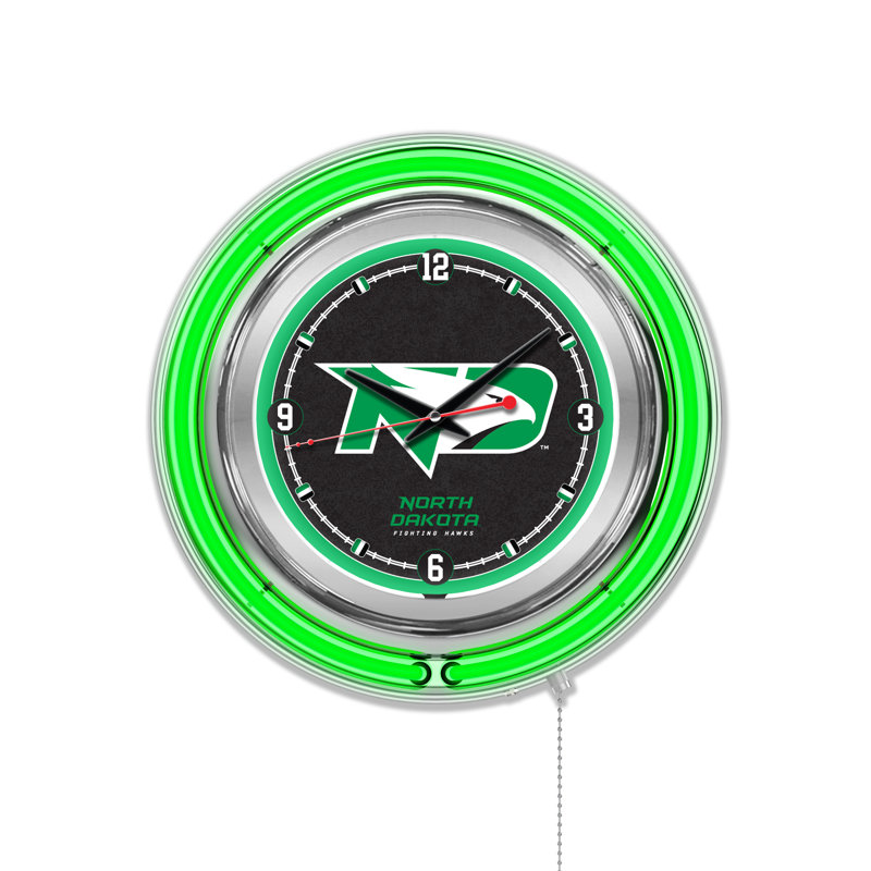 Horloge murale 15 po NCAA, Dakota du Nord