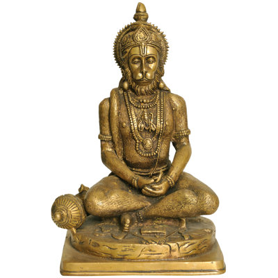 Lord Hanuman In Dhyana Mudra