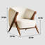 Fauteuil demi-tonneau Modern