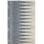 Tapis ivoire / bleu de style sud-ouest Gonzalez-22736442