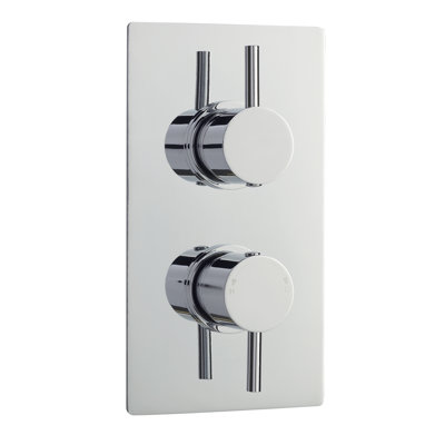 Double Concealed Diverter Shower Valve