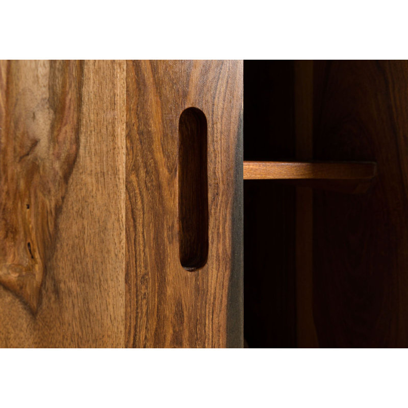 Display Cabinet, Dark Brown