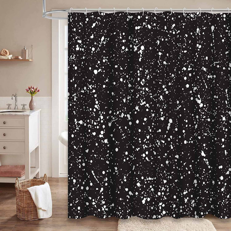 Rideau de douche Night Sky, L 72 po x l 78 po
