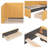 Durable Upholstered Storage Daybed Twin/Full Size with 2 Drawers - No Box Spring Needed-8498255-8498288