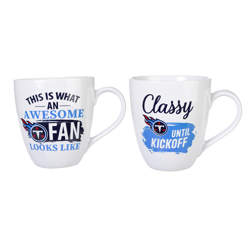 Ensemble de 2 tasses à café NFL, Titans du Tennessee