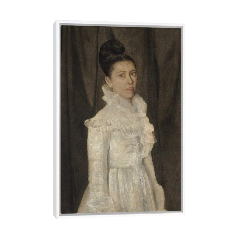 Print, 66.04 cm H x 45.72 cm W x 4.445 cm D, White