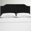 Upholstered Adjustable Height Headboard, Soft Padded Tufted With Curved Solid Wood Head Board-2042393066-2042393064