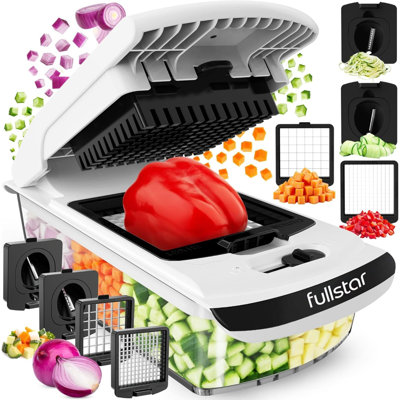 The Original Pro Chopper Vegetable Chopper And Spiralizer Food Chopper With Container Fruit Slicer Kitchen Gadgets & Gifts Home Essentials