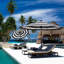 Parasol de plage 9 pi Kali-Ann