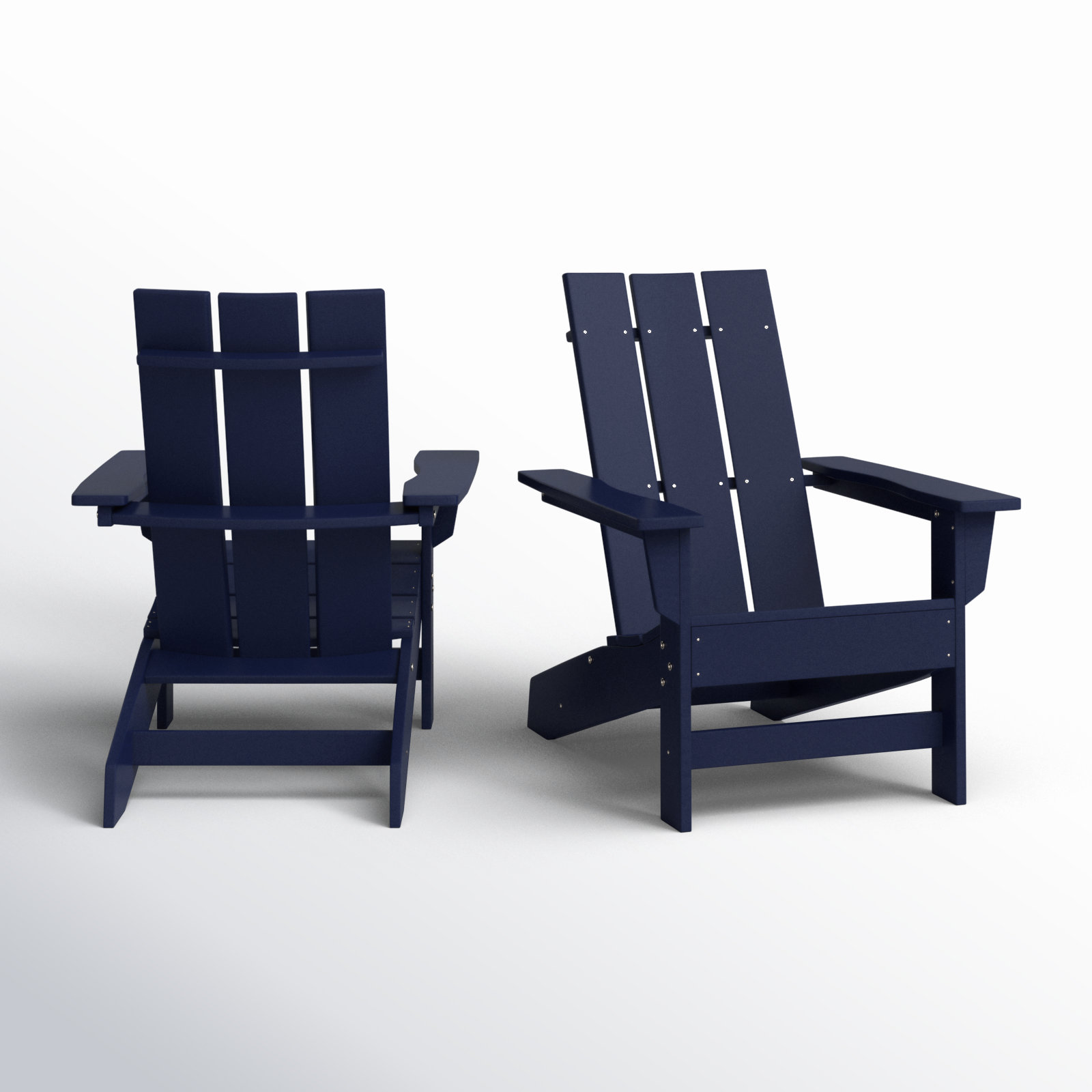 Ratcliff Outdoor Adirondack Set, Navy