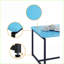 Ensemble de 3 ampoules bleues en fibre de carbone bleue Ensemble de tables de bout, structure en métal durable pour le salon