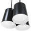 Maxson 3 - Light Black Cylinder Pendant