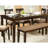 Transitional Dining Table - Oak Veneer, Finish, 6 Capacity, 36"x60 Veneer Wood Table, 36" Width
