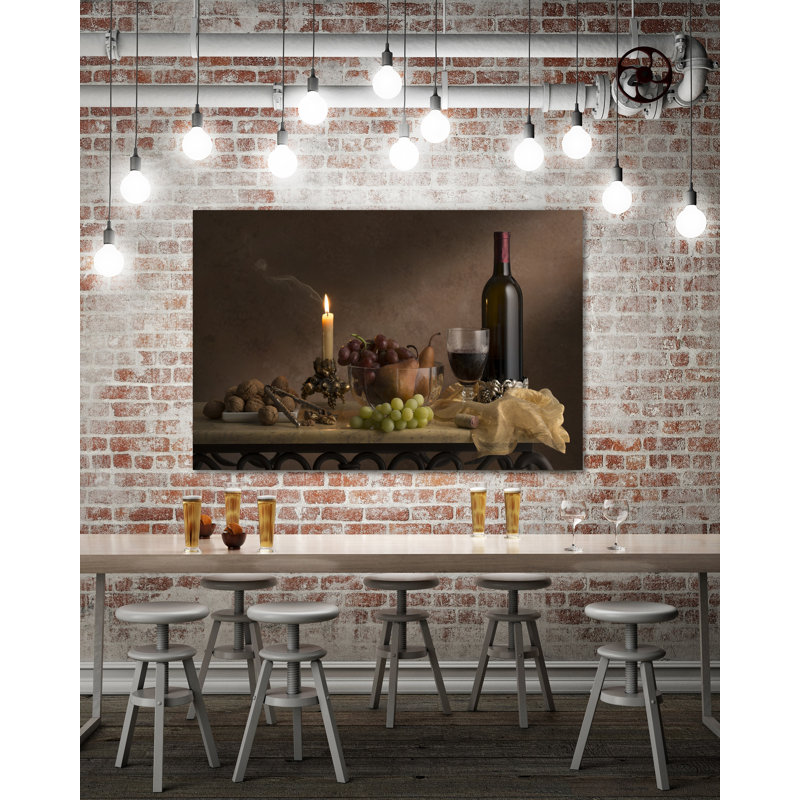 Old Master Still Life by Barry Siedman - Wrapped Canvas Print, 30cm H x 46cm W x 4cm D
