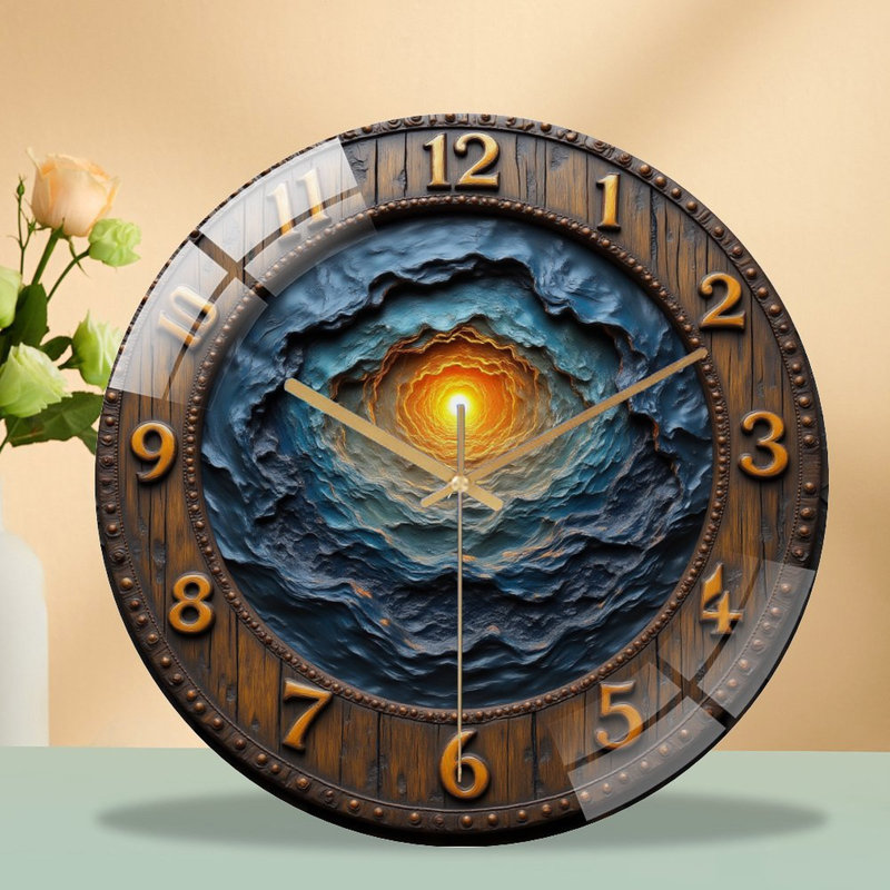 Horloge murale 12 po Ocean