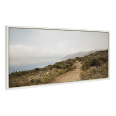 Wild Coast No 4 by Crystal Lynn Collins Framed Canvas Wall Art Print