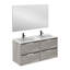 Jenziel 1200 mm Double Vanity with Integrated Ceramic Basin-1463641197-1463641199