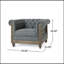 Fauteuil club Exquis