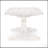 Caleb 78 Inch Distressed Ivory Dining Table, Combining Rustic Charm with Modern Elegance for Family Gatherings and Entertaining-1114257492-1114257494