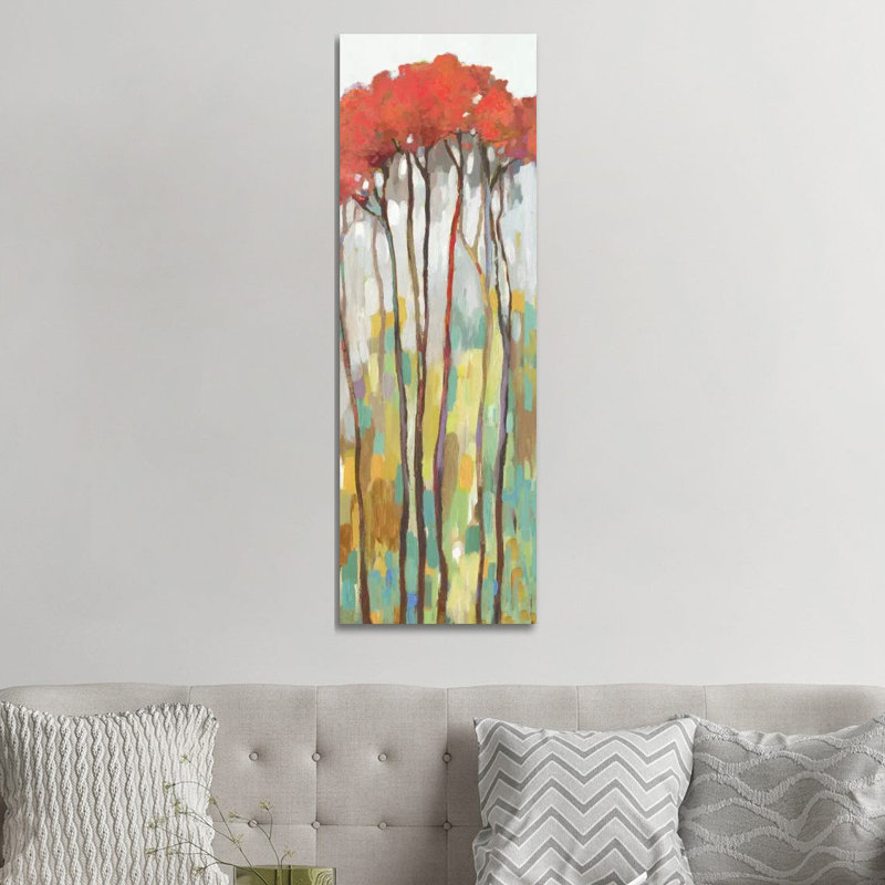 Standing Tall I by Allison Pearce - Panoramic Painting on Canvas, Wrapped Canvas, 121.92 cm H x 40.64 cm W x 3.175 cm D